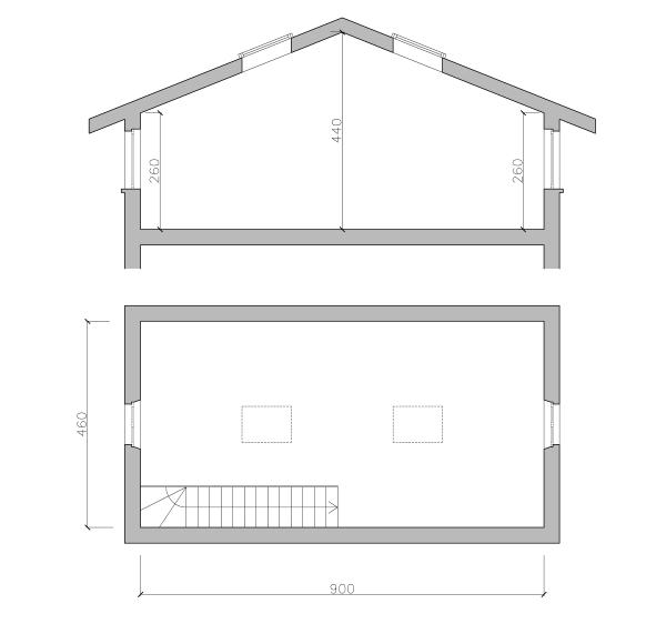 creare due camerette in mansarda
